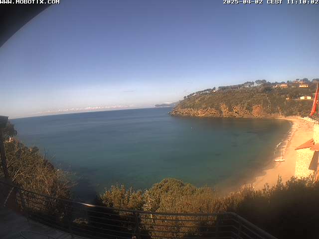  Elba Webcam: Spiaggia di Morcone Capoliveri